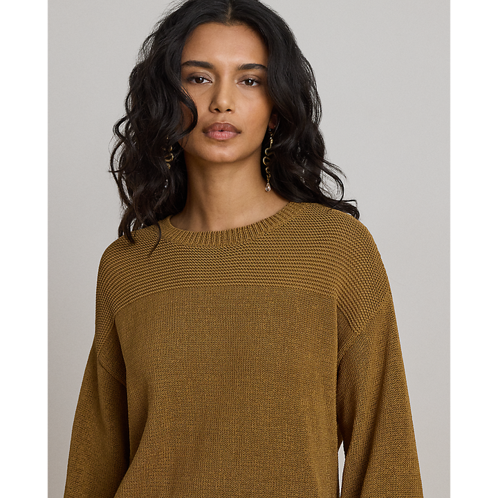 LRL Cotton-Blend Crewneck Sweater/Pulover 200B20915001