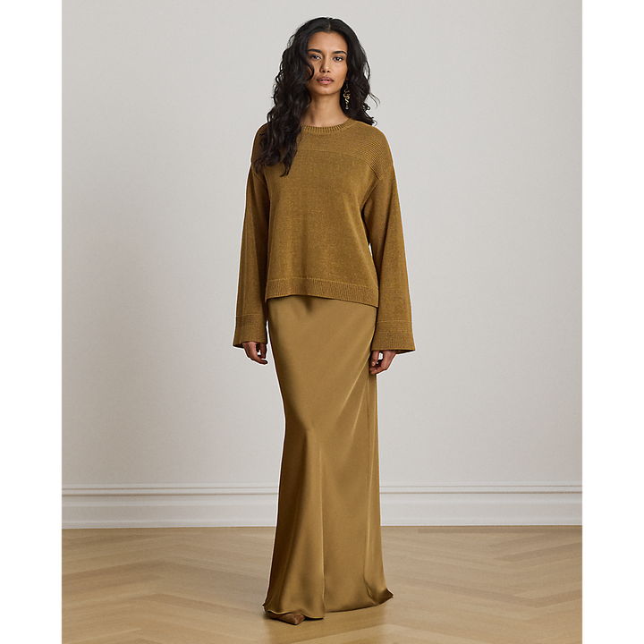 LRL Cotton-Blend Crewneck Sweater/Pulover 200B20915001