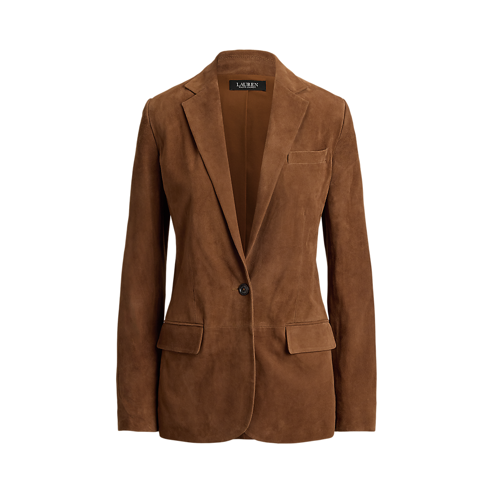 LRL Goat-Suede Blazer/Sako 200B24164001