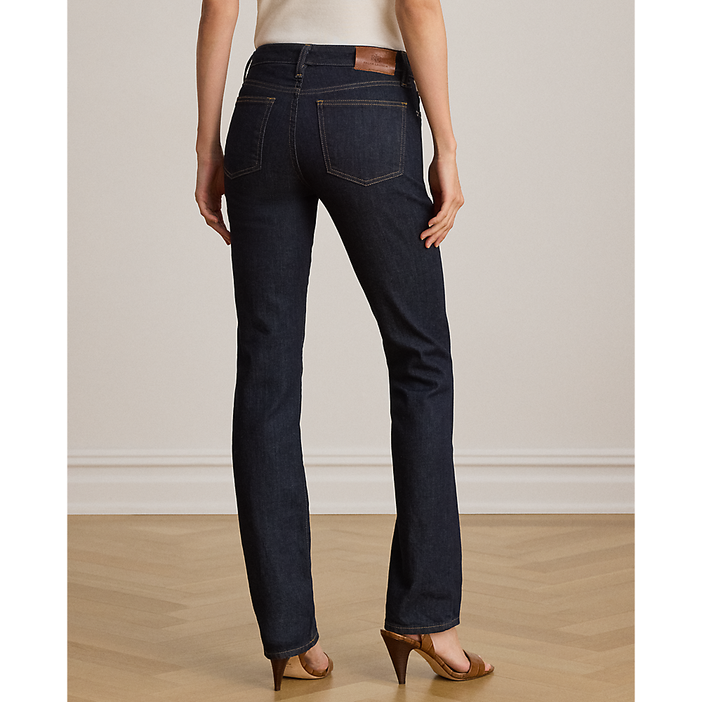 LRL High-Rise Slim Straight Jean/Traperice 200B27742001