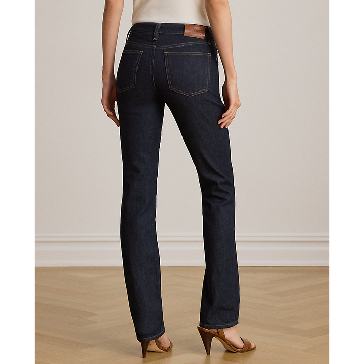 LRL High-Rise Slim Straight Jean/Traperice 200B27742001
