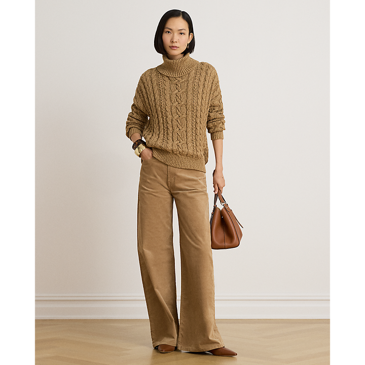LRL Woven Wide Leg Pants/Hlače 200B34256004