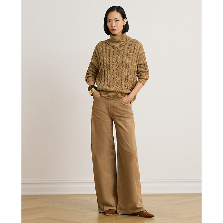 LRL Woven Wide Leg Pants/Hlače 200B34256004