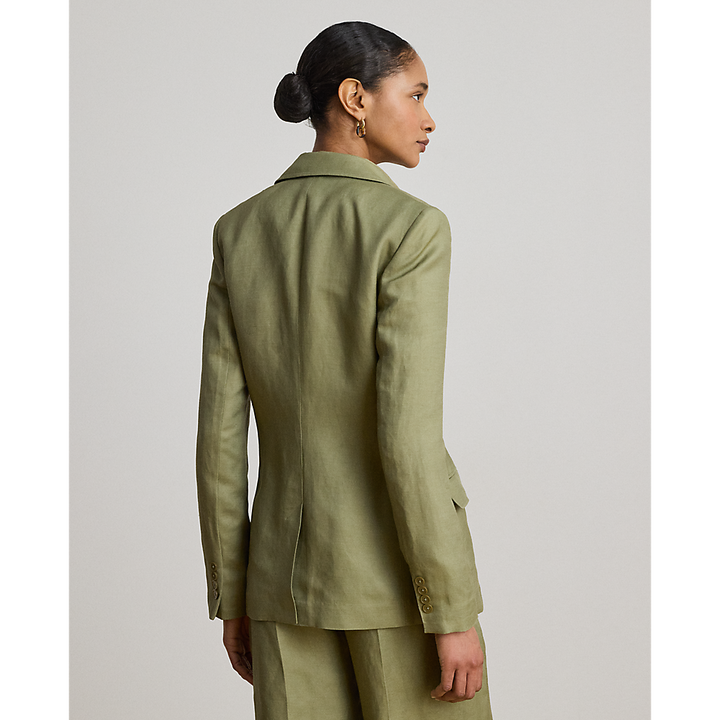 LRL Linen-Blend Twill Blazer/Sako 200P13643004