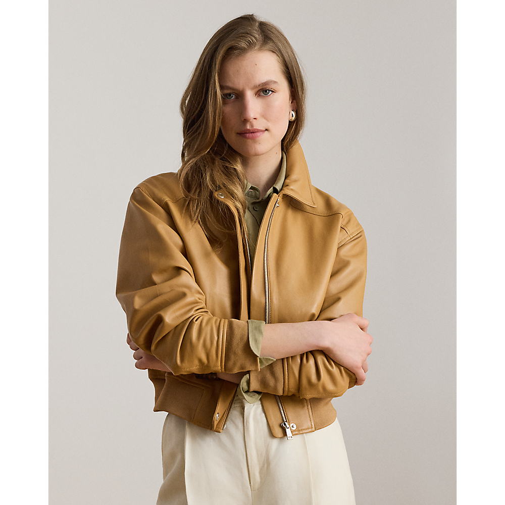 LRL Lambskin Flight Jacket/Jakna 200P13664001