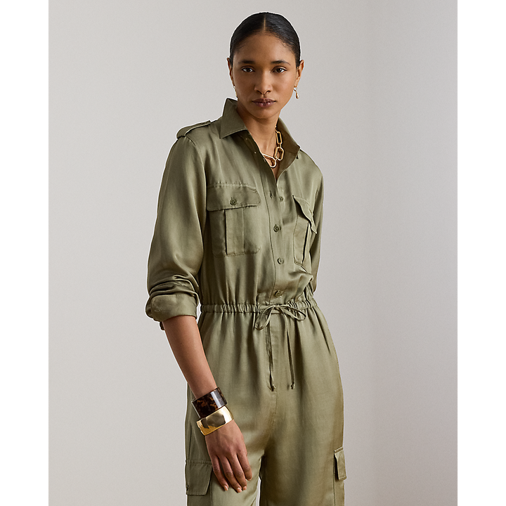 LRL Shantung Cargo Jumpsuit/Kombinezon 200P13672001