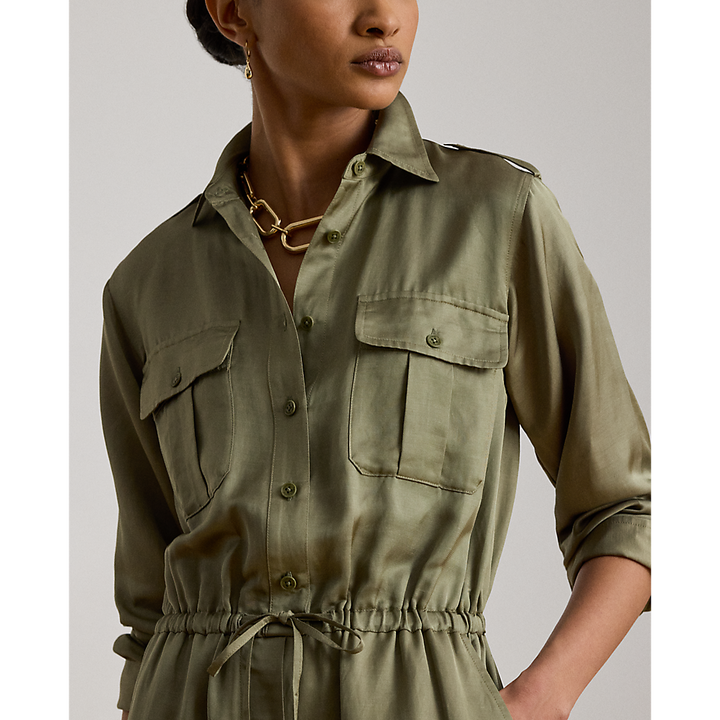 LRL Shantung Cargo Jumpsuit/Kombinezon 200P13672001