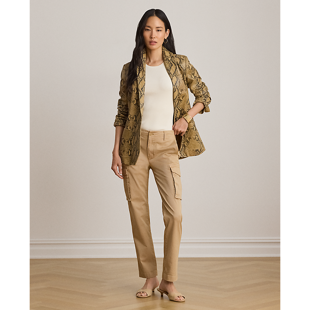 LRL Chino Cropped Cargo Pant/Hlače 200P13704003
