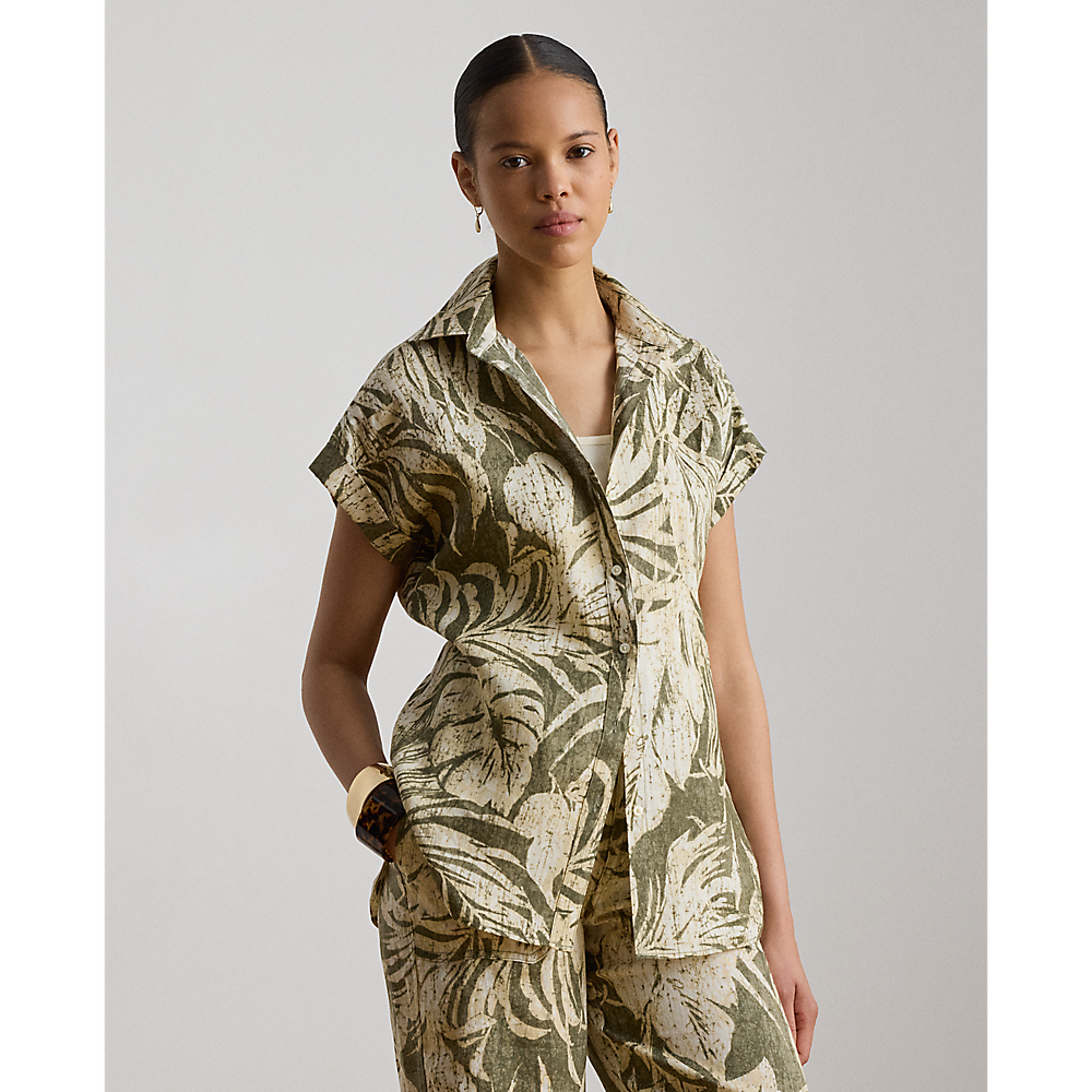 LRL Relaxed Fit Print Short-Sleeve Shirt/Košulja 200P13839001