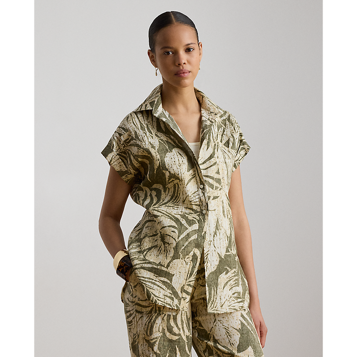 LRL Relaxed Fit Print Short-Sleeve Shirt/Košulja 200P13839001