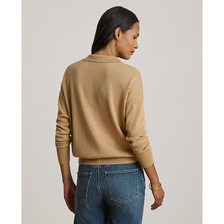 LRL Cotton-Modal Polo Sweater/Pulover 200P14056004