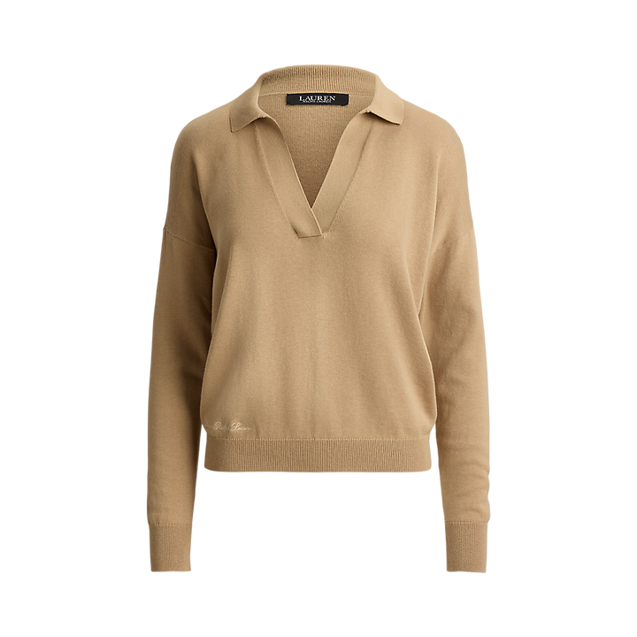 LRL Cotton-Modal Polo Sweater/Pulover 200P14056004