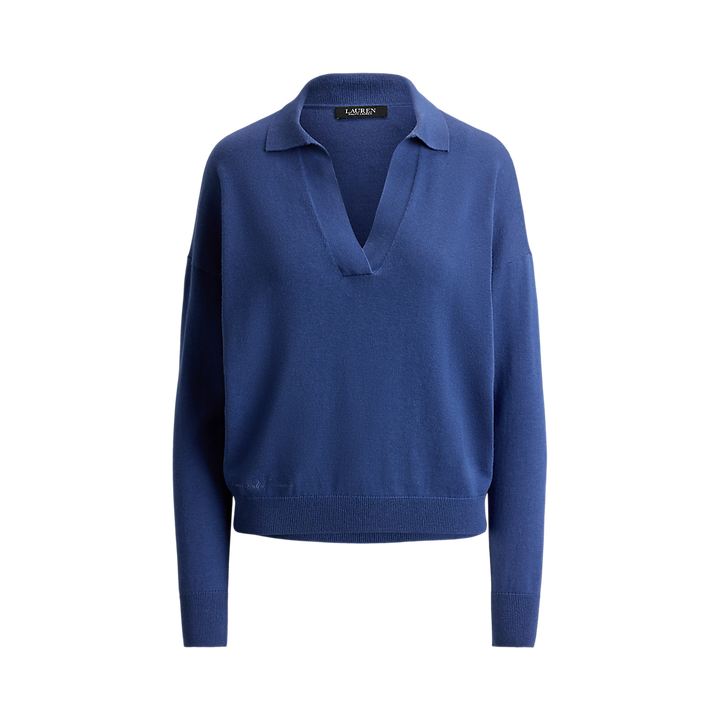 LRL Cotton-Modal Polo Sweater/Pulover 200P14056005