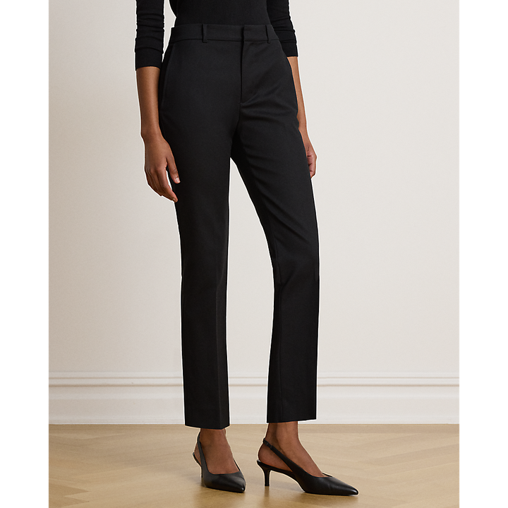 LRL Double-Faced Cotton Slim Straight Pant/Hlače 200P14610003