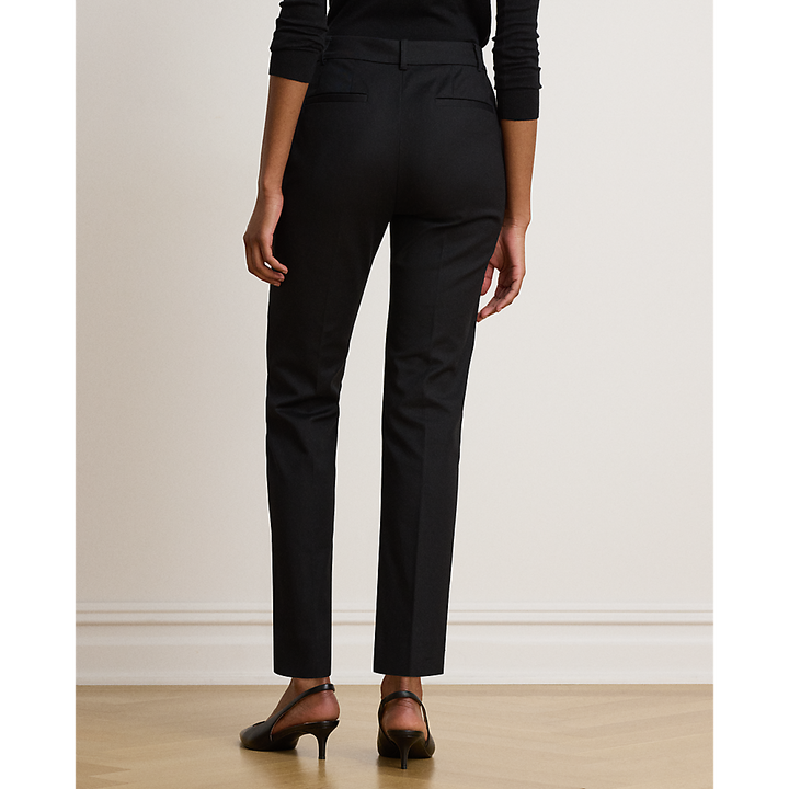 LRL Double-Faced Cotton Slim Straight Pant/Hlače 200P14610003
