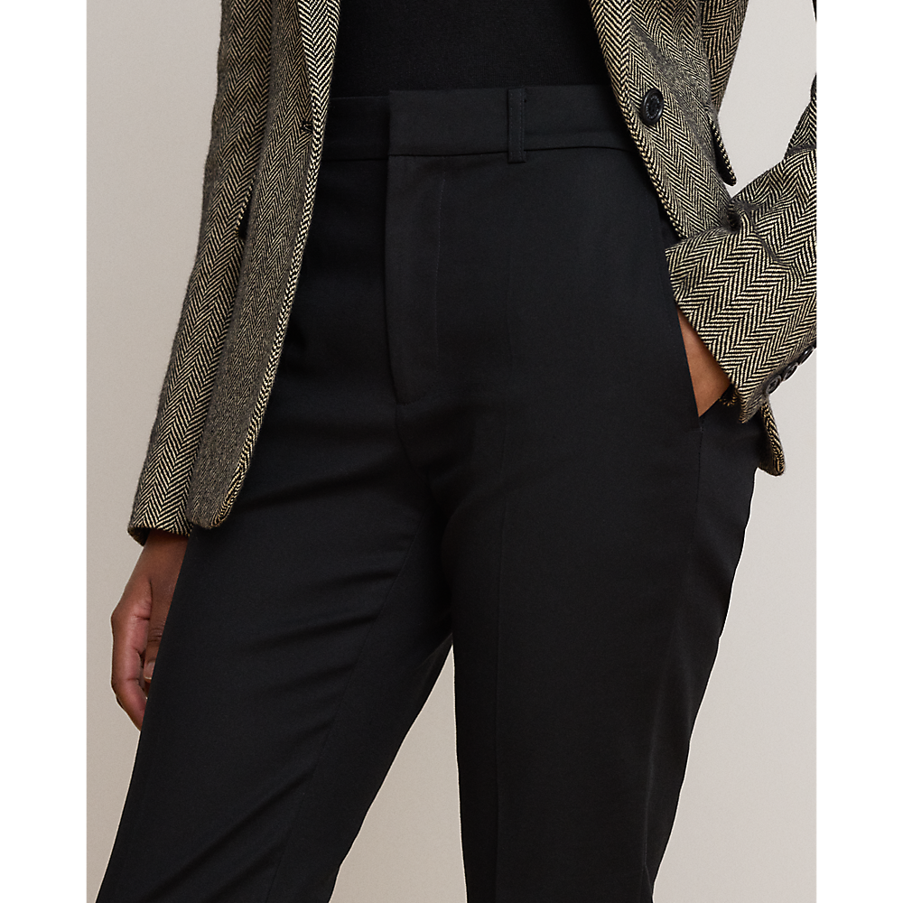LRL Double-Faced Cotton Slim Straight Pant/Hlače 200P14610003