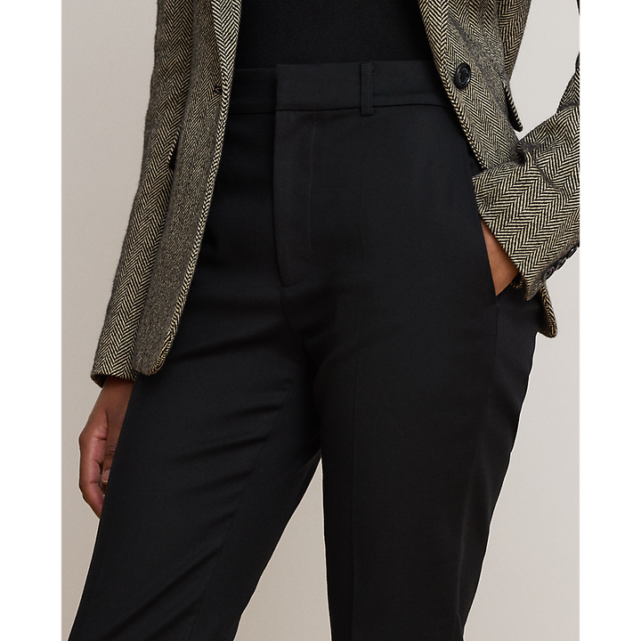 LRL Double-Faced Cotton Slim Straight Pant/Hlače 200P14610003