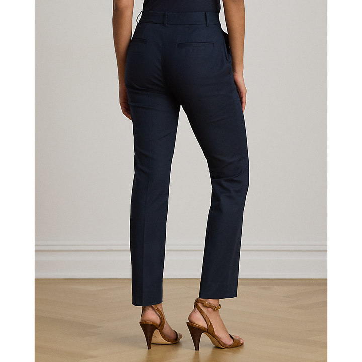 LRL Double-Faced Cotton Slim Straight Pant/Hlače 200P14610004