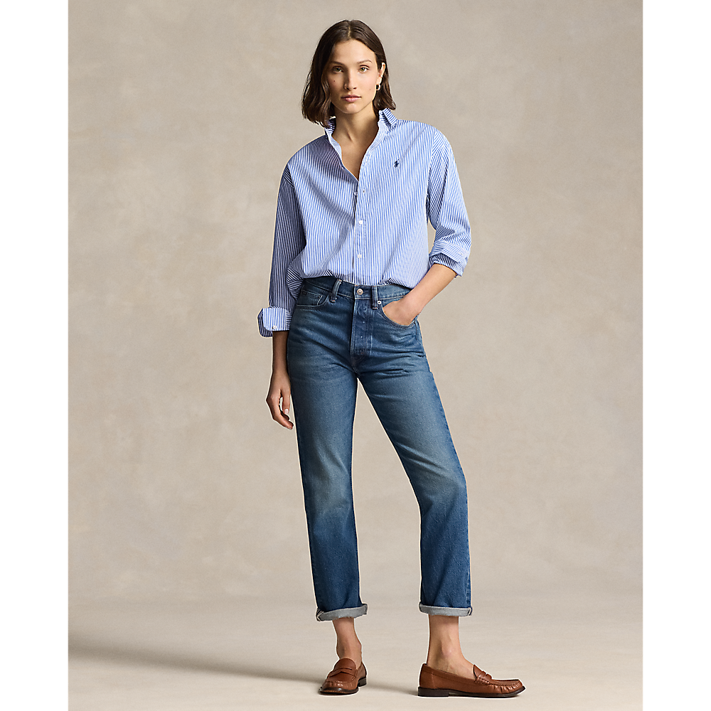 PRL Relaxed Fit Striped Cotton Shirt /Košulja 211910743020