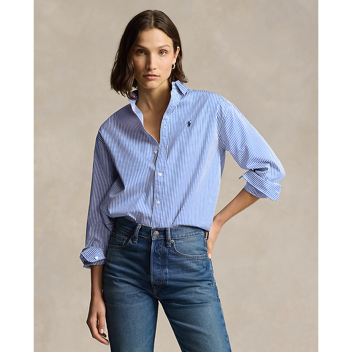PRL Relaxed Fit Striped Cotton Shirt /Košulja 211910743020