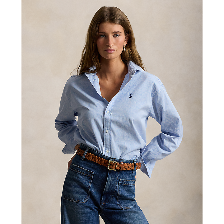 PRL Relaxed Fit Striped Cotton Shirt/Košulja 211910743508