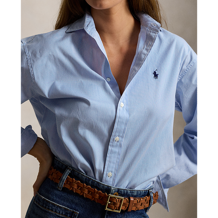 PRL Relaxed Fit Striped Cotton Shirt/Košulja 211910743508