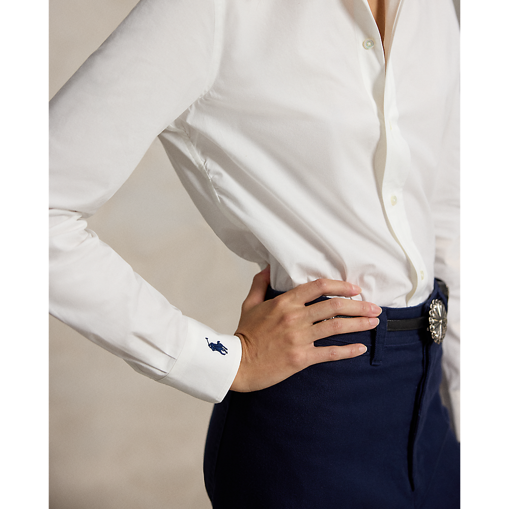 PRL Stretch Slim Fit Cotton Shirt/Košulja 211941509002