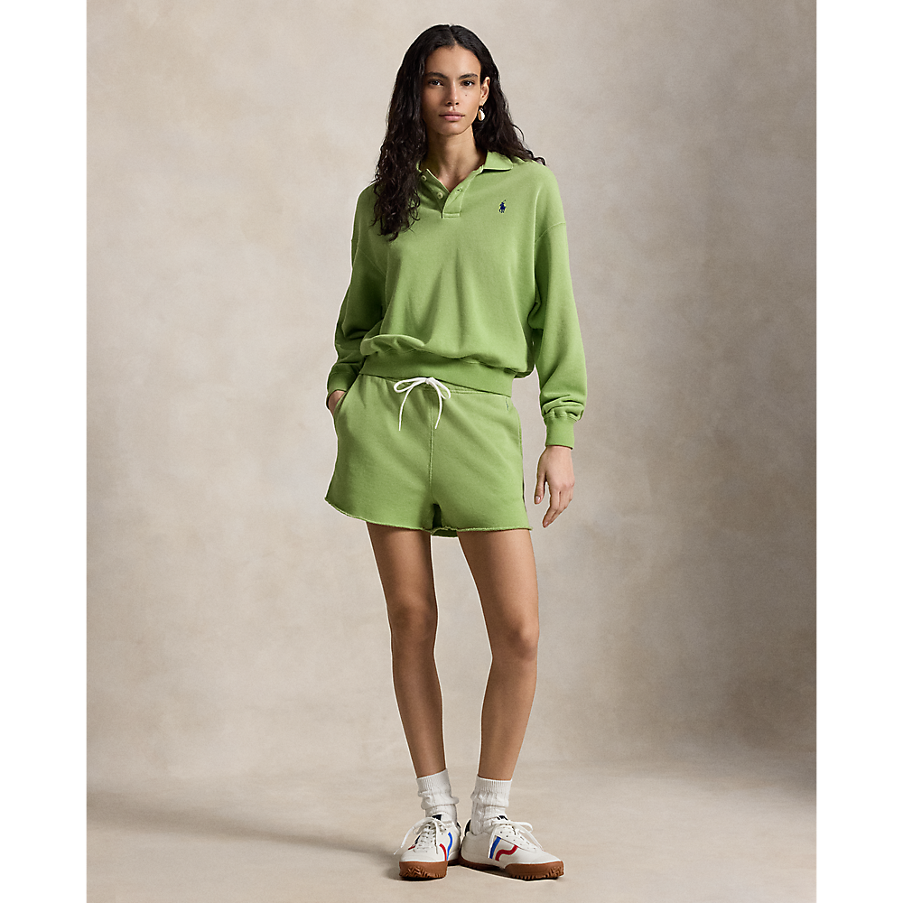 PRL Lightweight Fleece Long-Sleeve Polo/Polo majica 211965097502