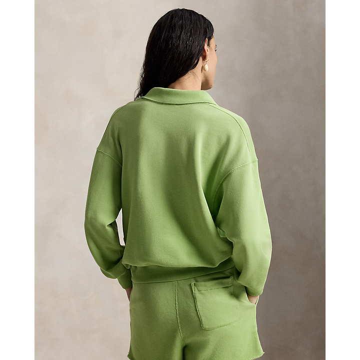 PRL Lightweight Fleece Long-Sleeve Polo/Polo majica 211965097502