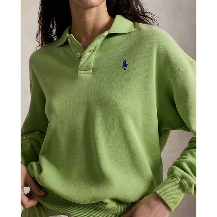 PRL Lightweight Fleece Long-Sleeve Polo/Polo majica 211965097502