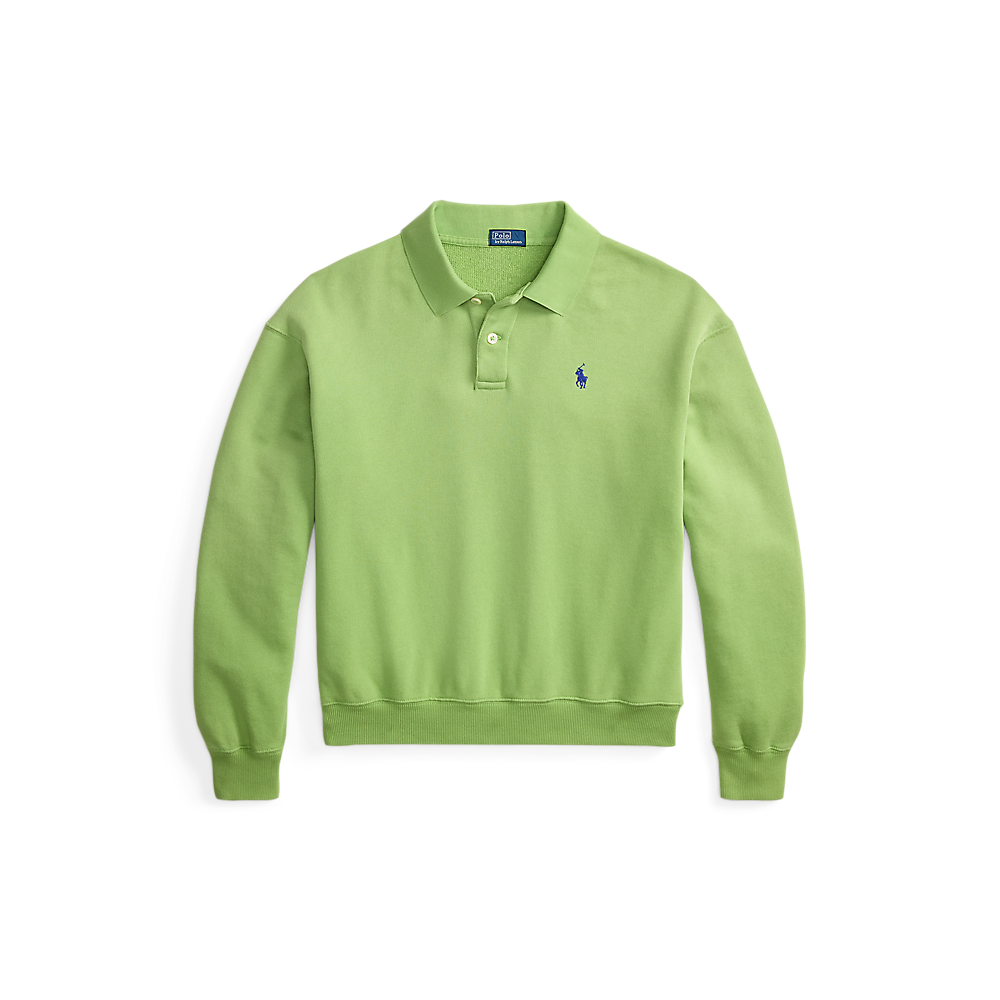 PRL Lightweight Fleece Long-Sleeve Polo/Polo majica 211965097502