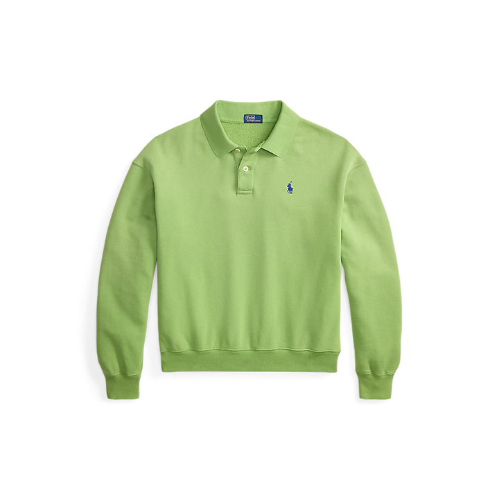 PRL Lightweight Fleece Long-Sleeve Polo/Polo majica 211965097502