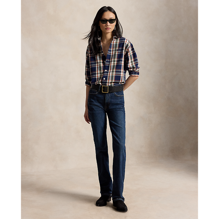 PRL Relaxed Fit Plaid Cotton Shirt/Košulja 211971515502