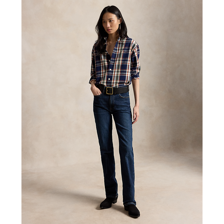 PRL Relaxed Fit Plaid Cotton Shirt/Košulja 211971515502