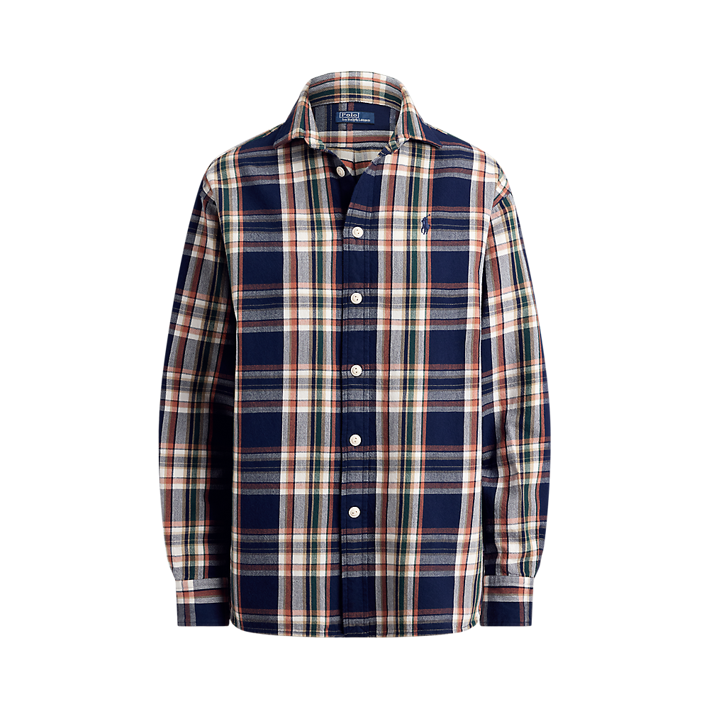 PRL Relaxed Fit Plaid Cotton Shirt/Košulja 211971515502
