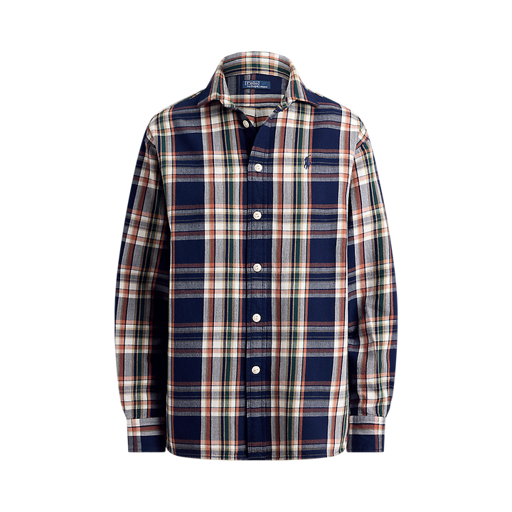PRL Relaxed Fit Plaid Cotton Shirt/Košulja 211971515502