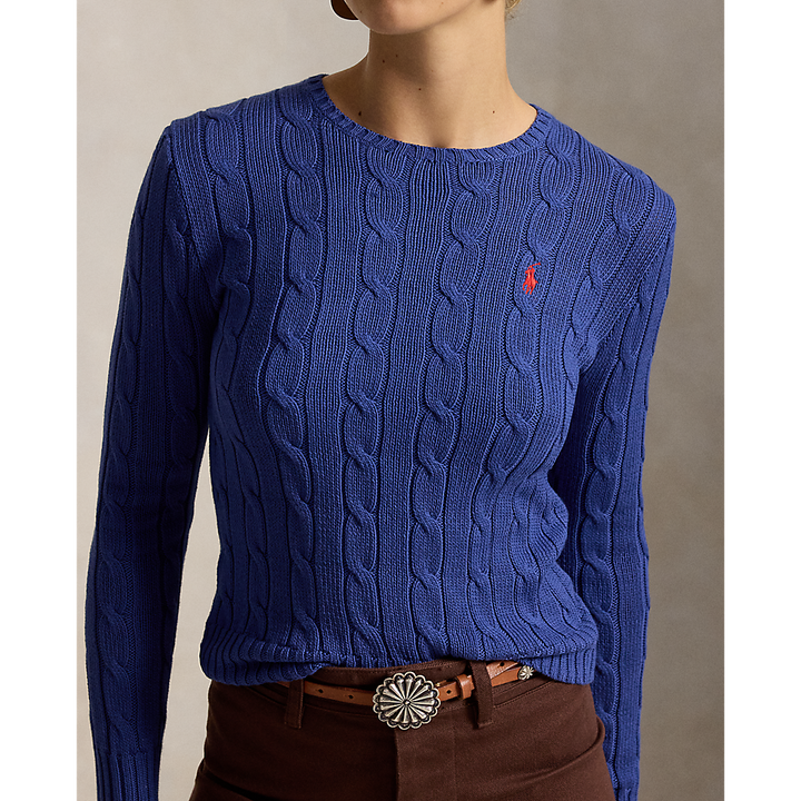 PRL Cable-Knit Cotton Crewneck Sweater/Pulover 211971869509