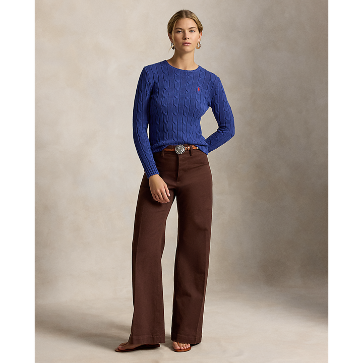 PRL Cable-Knit Cotton Crewneck Sweater/Pulover 211971869509