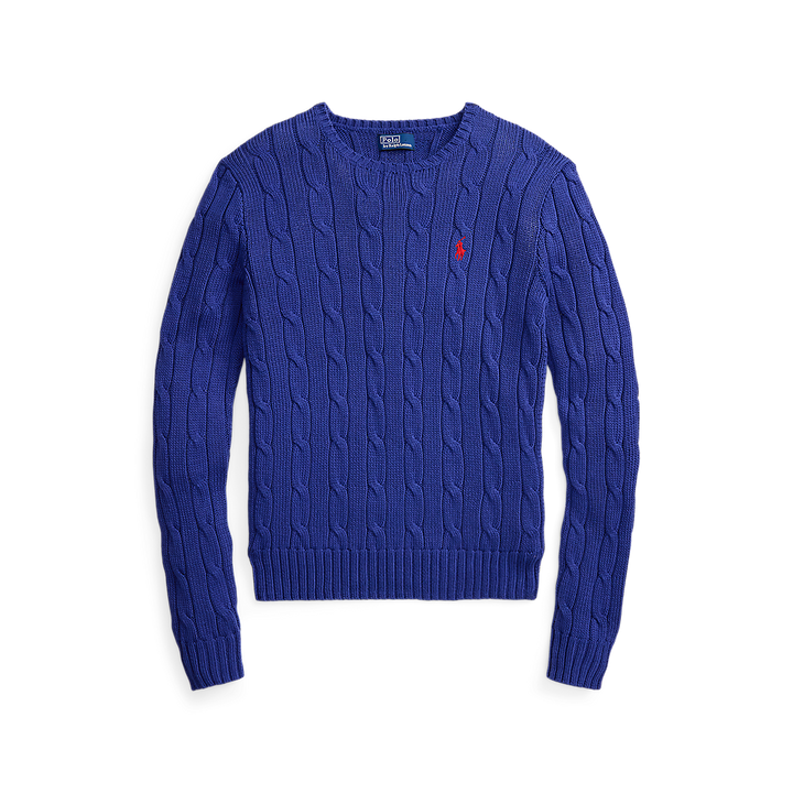 PRL Cable-Knit Cotton Crewneck Sweater/Pulover 211971869509