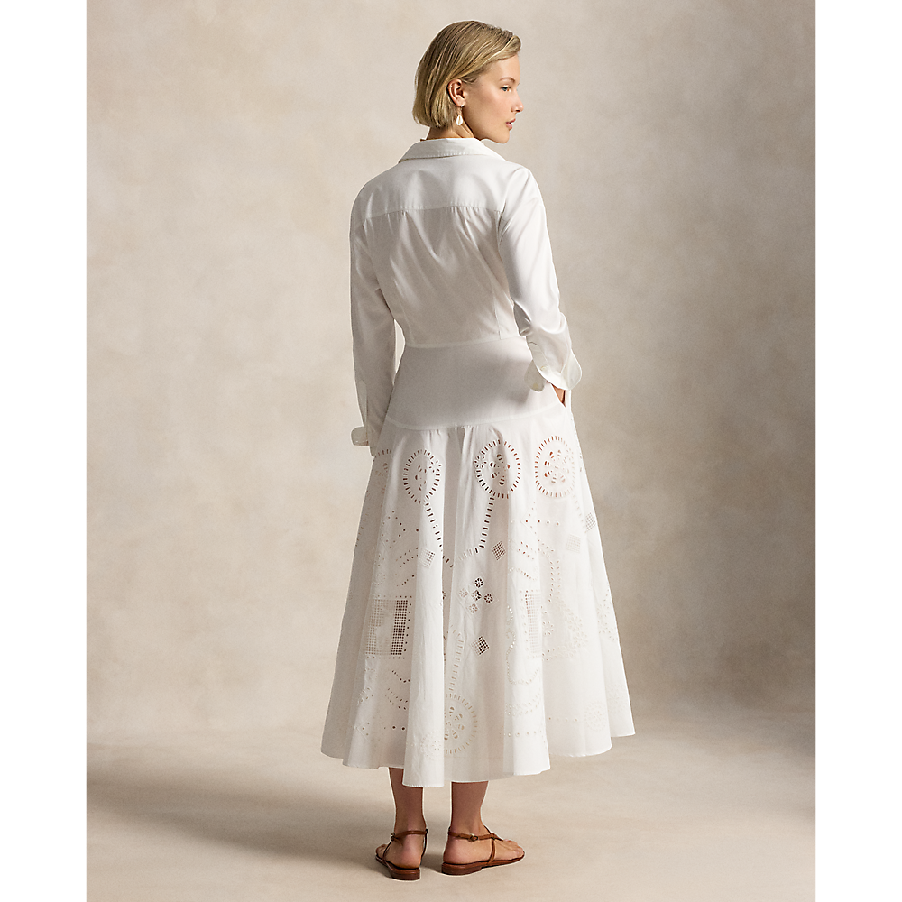 PRL Cotton Eyelet Shirtdress/Haljina 211A12925001