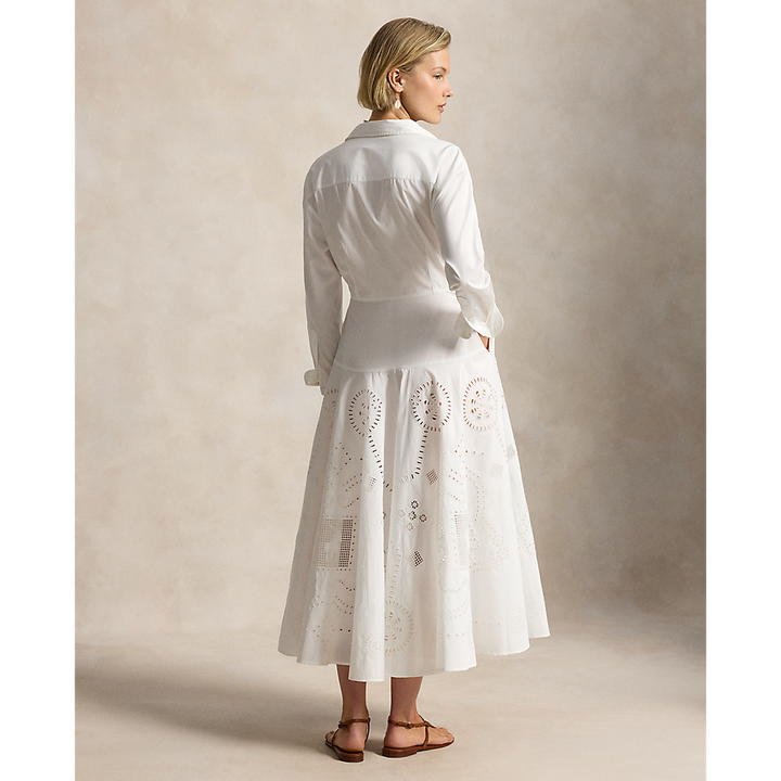 PRL Cotton Eyelet Shirtdress/Haljina 211A12925001