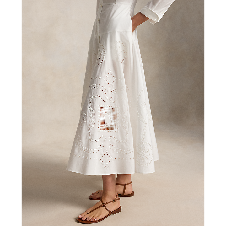 PRL Cotton Eyelet Shirtdress/Haljina 211A12925001