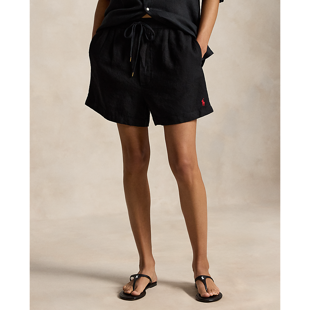 PRL Linen Drawstring Short/Bermude 211A12950001