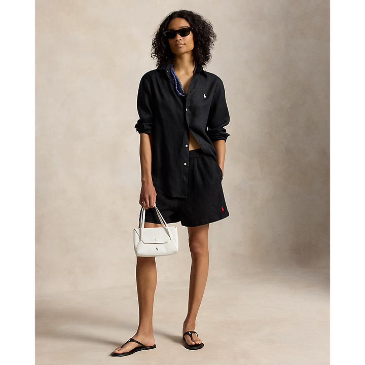 PRL Linen Drawstring Short/Bermude 211A12950001