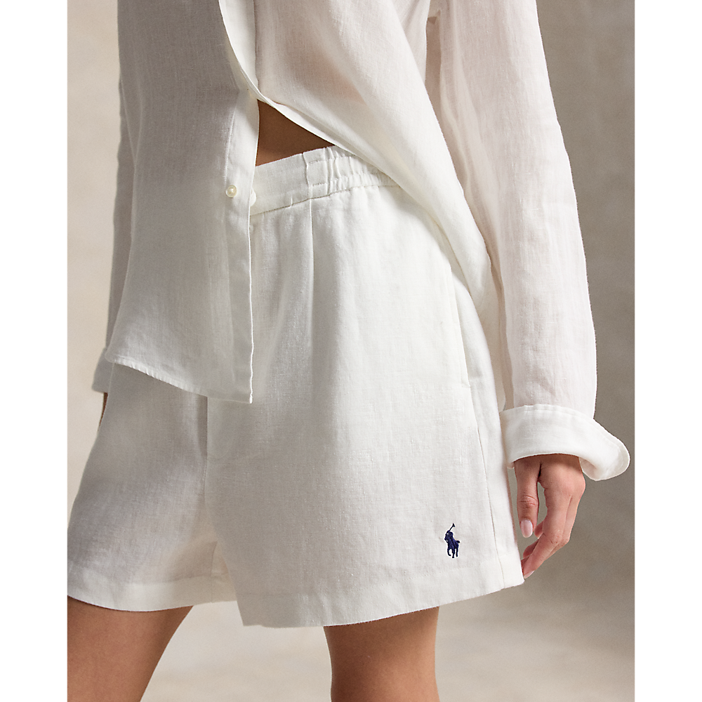 PRL Linen Drawstring Short/Bermude 211A12950002