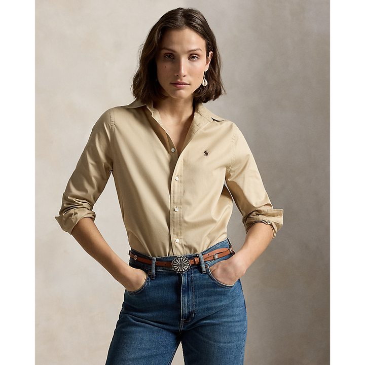 PRL Classic Fit Cotton Twill Shirt/211A92177016