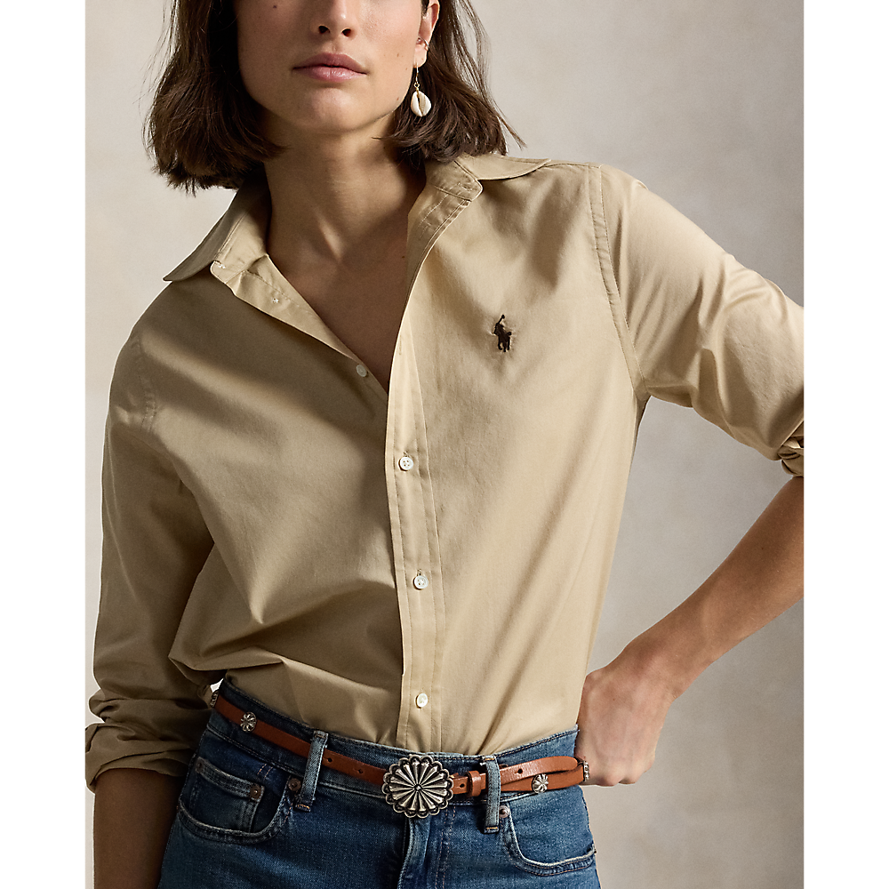 PRL Classic Fit Cotton Twill Shirt/211A92177016