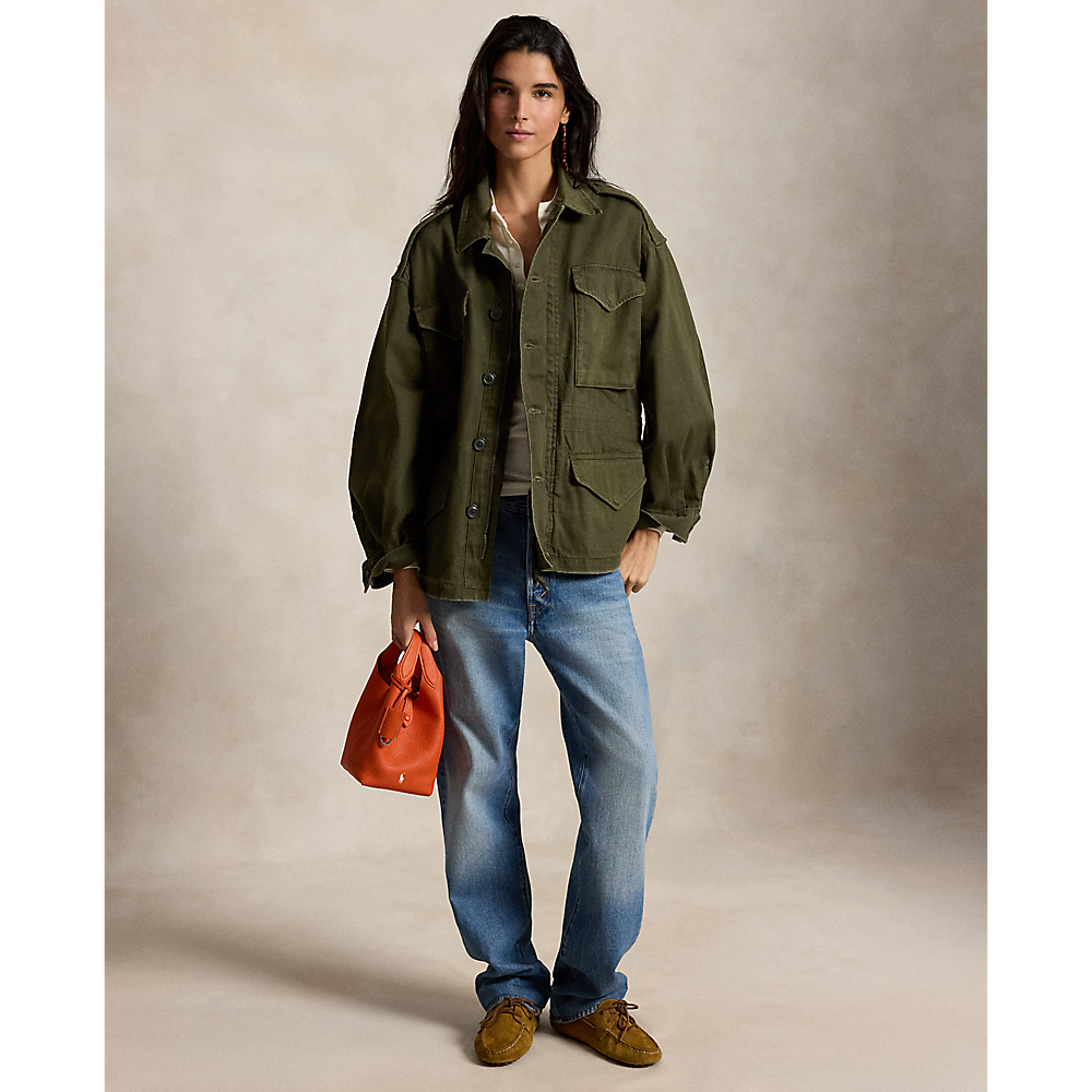 PRL Cotton Utility Jacket/ Jakna 211A93153001