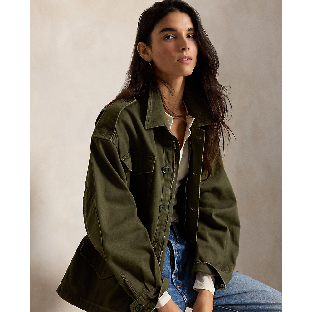 PRL Cotton Utility Jacket/ Jakna 211A93153001