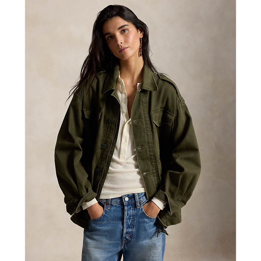 PRL Cotton Utility Jacket/ Jakna 211A93153001